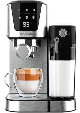 Cecotec Barista Pro con control manual y molinillo