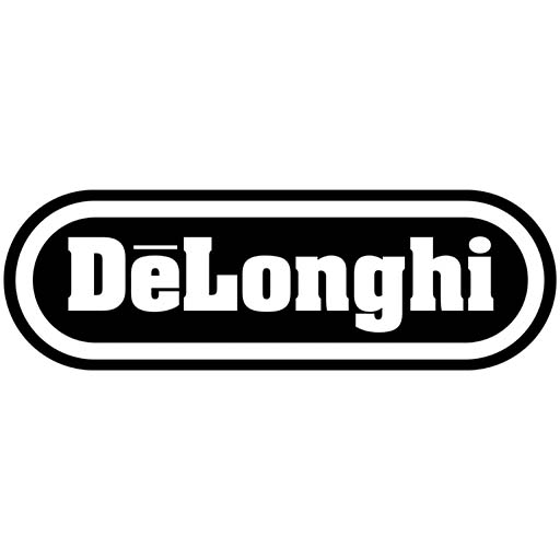 Logo Delonghi - cafeteras italianas automáticas y manuales